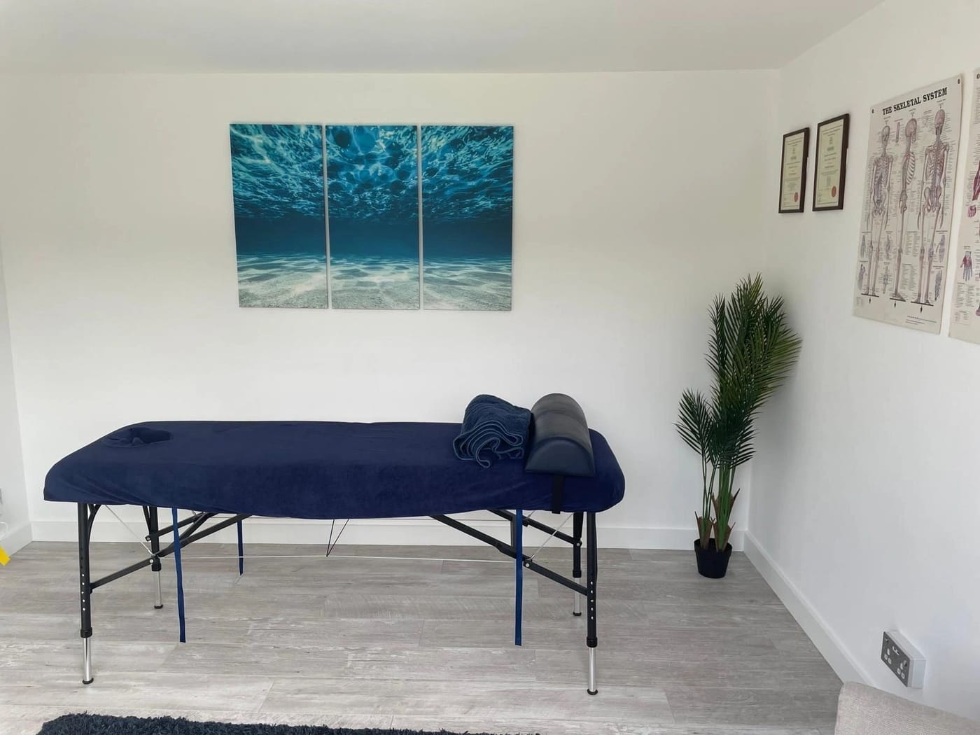 The Ascend Sports Massage studio in Pinner